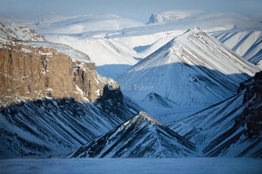 Montagnes en Arctique